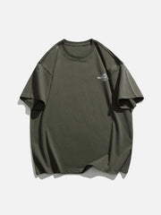 Overlooking The Natural Landscape Print Tee