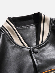 PU Leather Biker Jacket - 1921