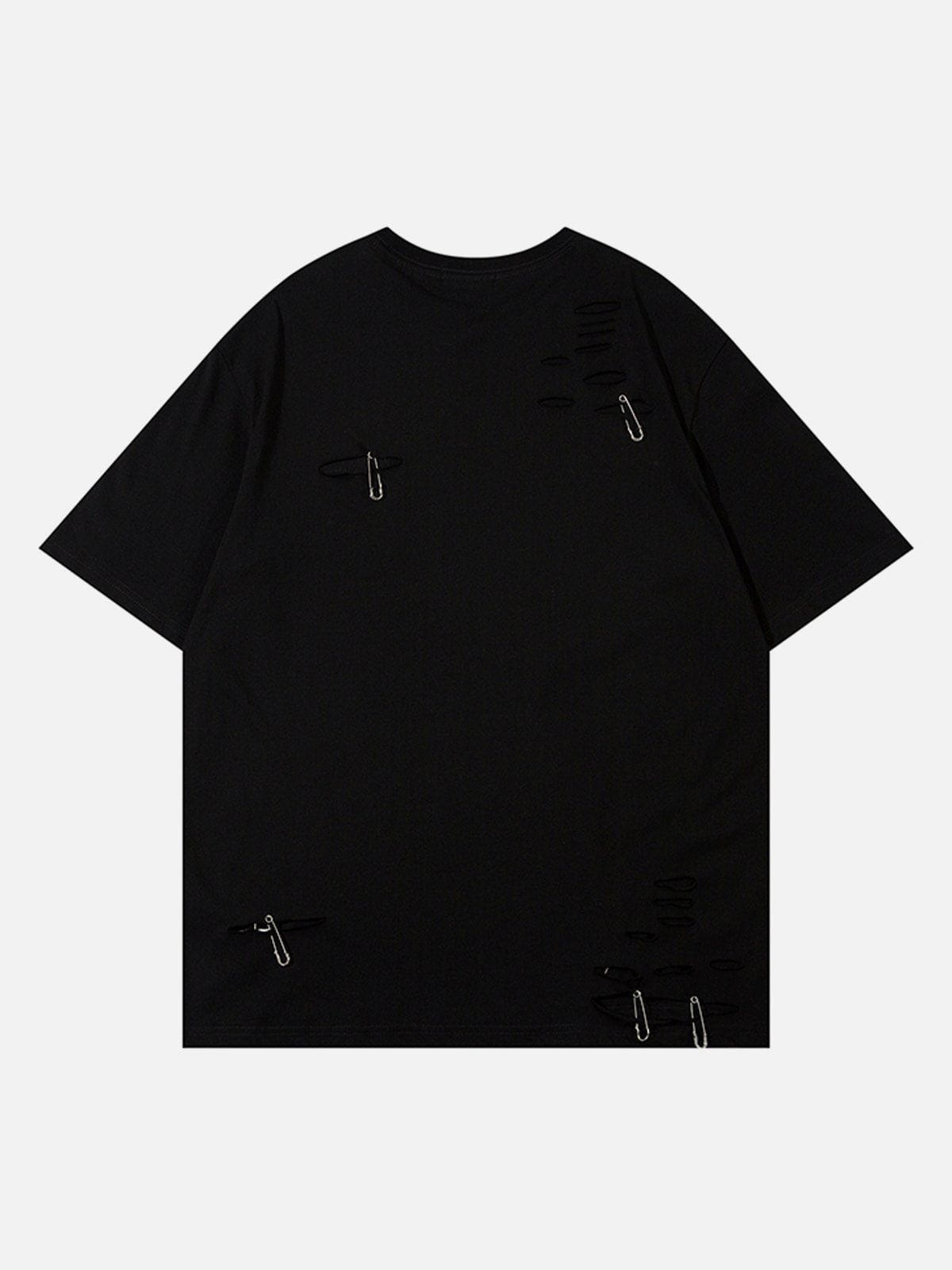 Paper Clip Decoration Tee