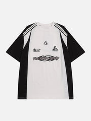 T-shirt Patchwork Clash 