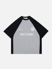 T-shirt imprimé patchwork plastisol 