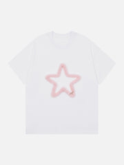 Patchwork Star Print Tee
