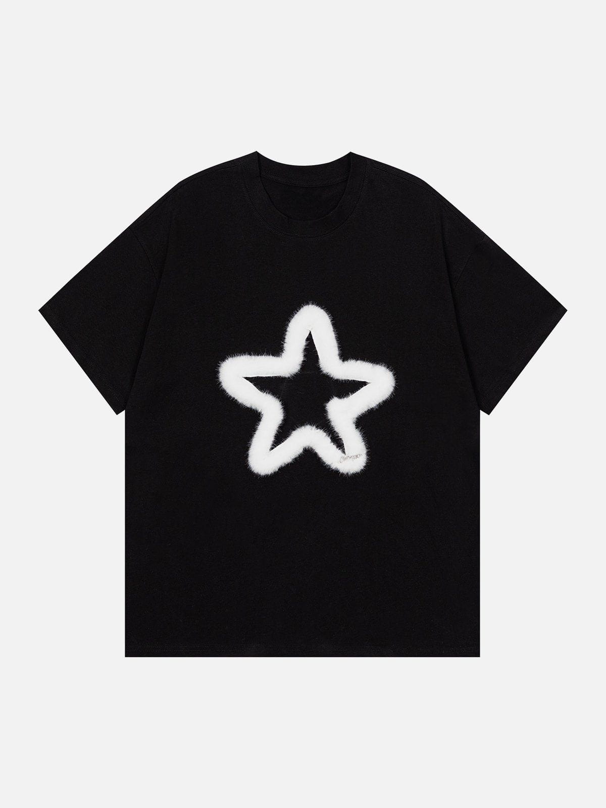 Patchwork Star Print Tee