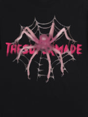 Pink Diamond Spider Hip Hop T-shirt