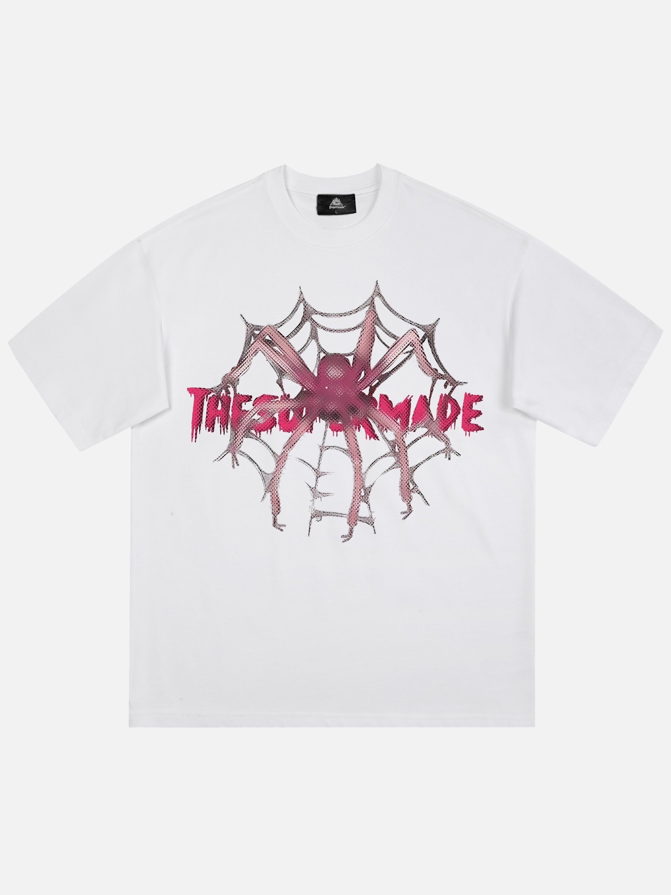 Pink Diamond Spider Hip Hop T-shirt