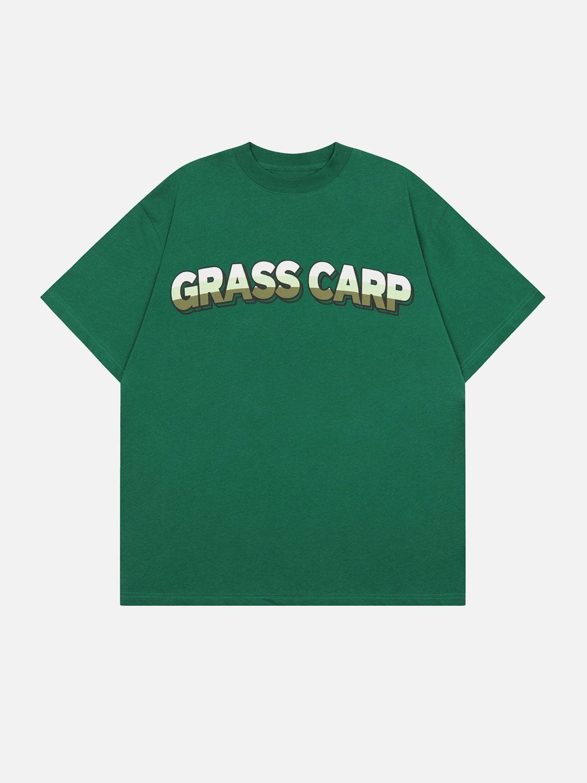 Plastisol Printing Letter Tee