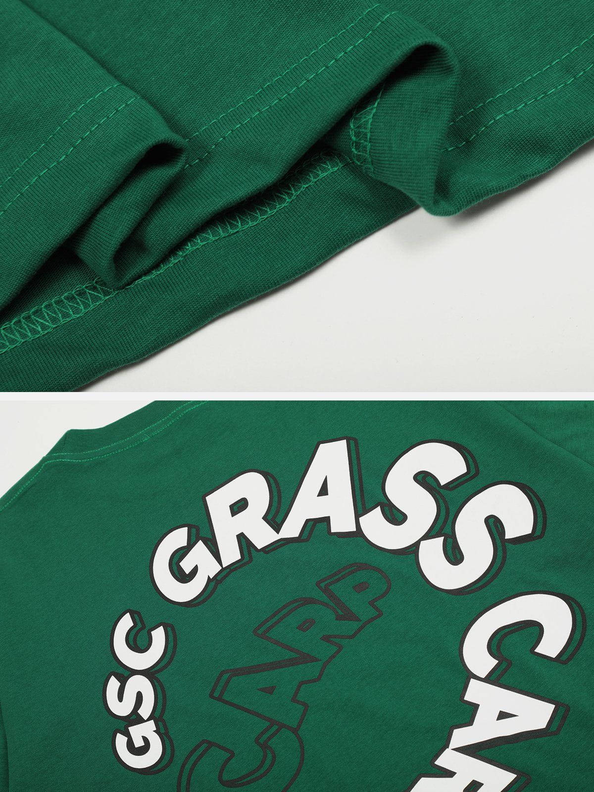 Plastisol Printing Letter Tee