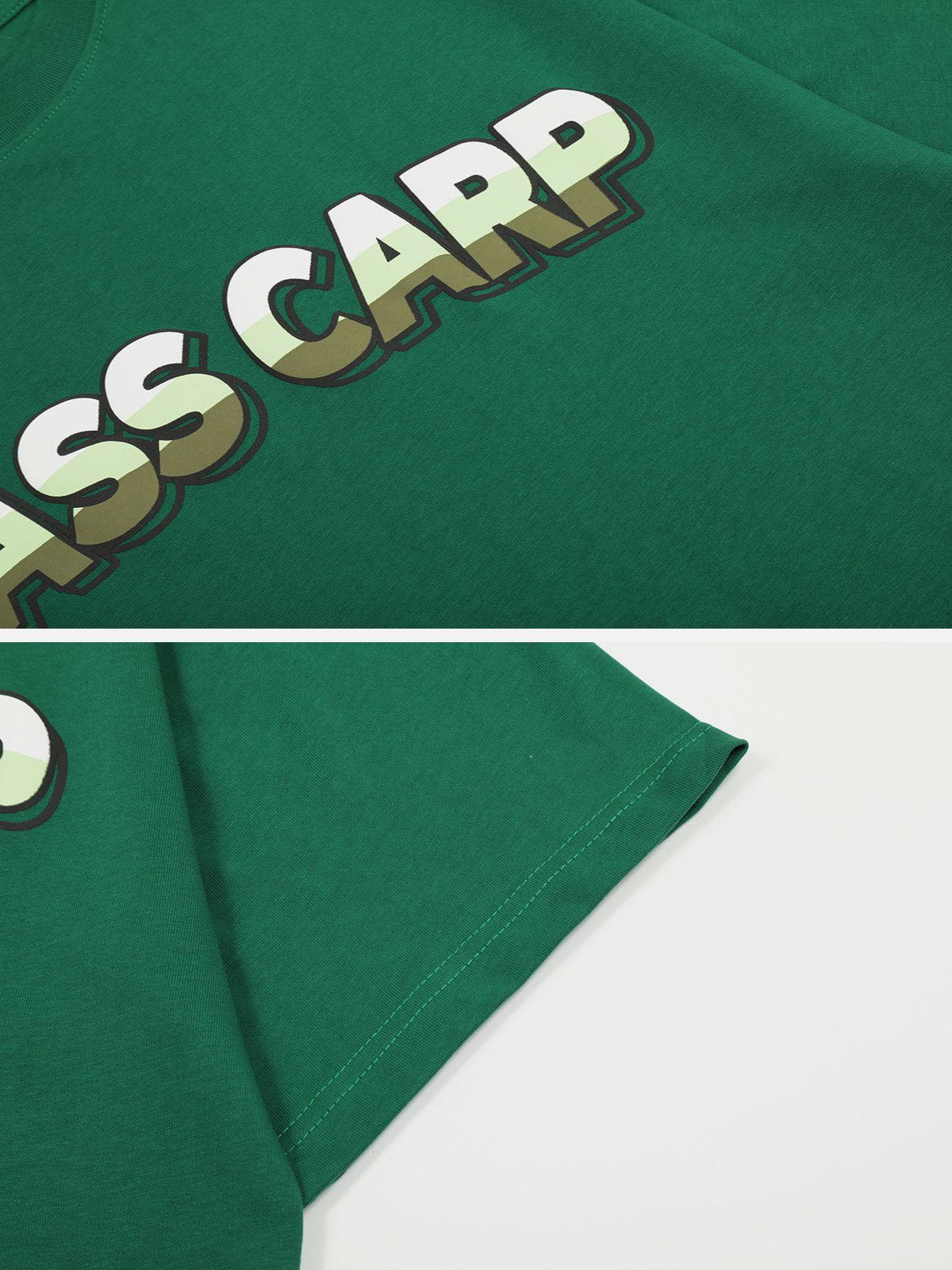 Plastisol Printing Letter Tee