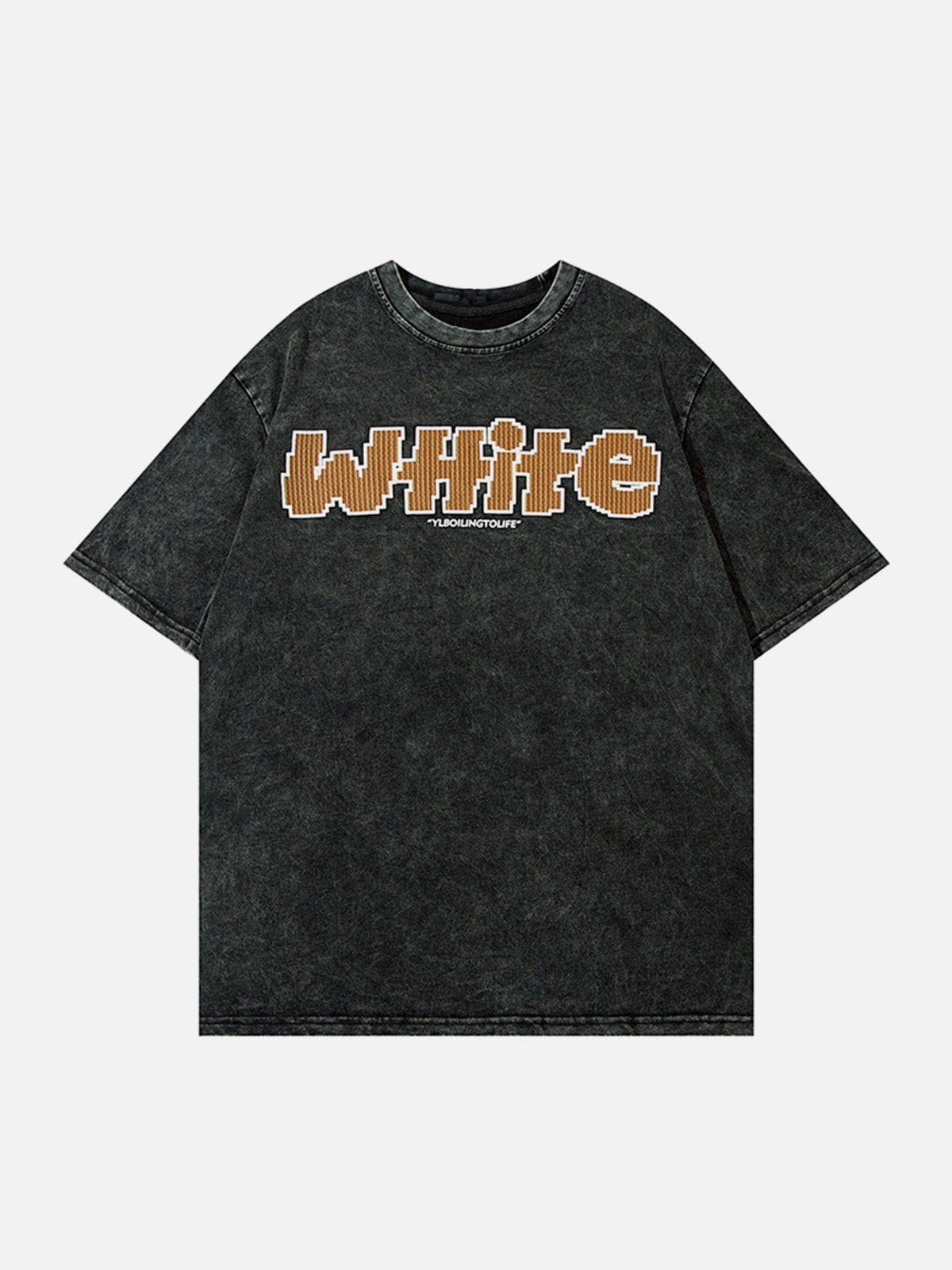 Plastisol Printing Print Washed Tee
