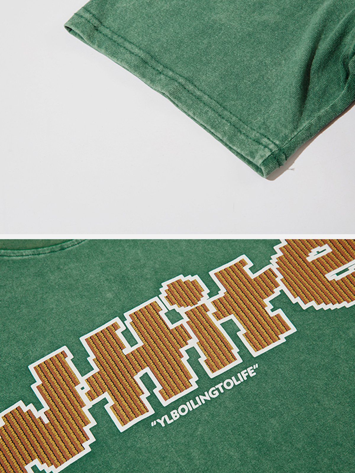 Plastisol Printing Print Washed Tee