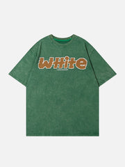 Plastisol Printing Print Washed Tee