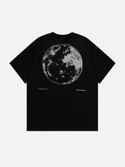 Plastisol Printing Shadow Moon Tee