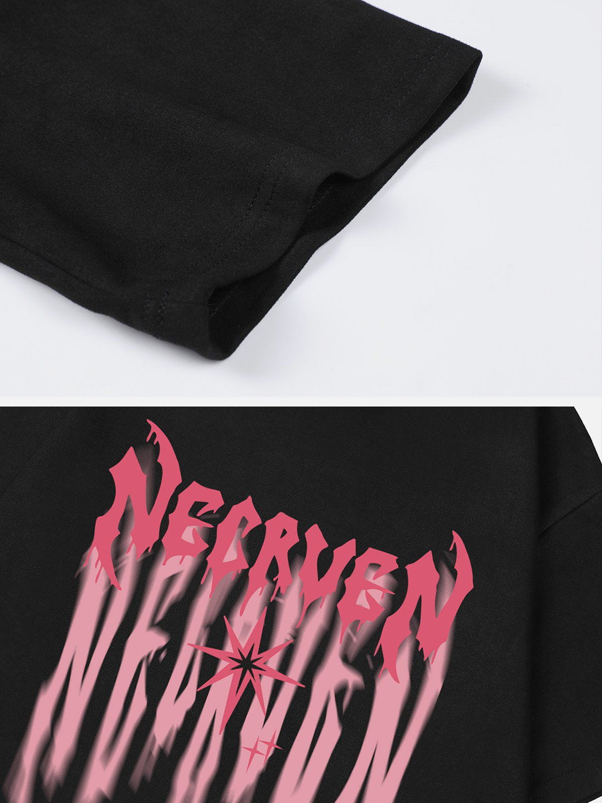 Plastisol Printing Shadow Star Tee