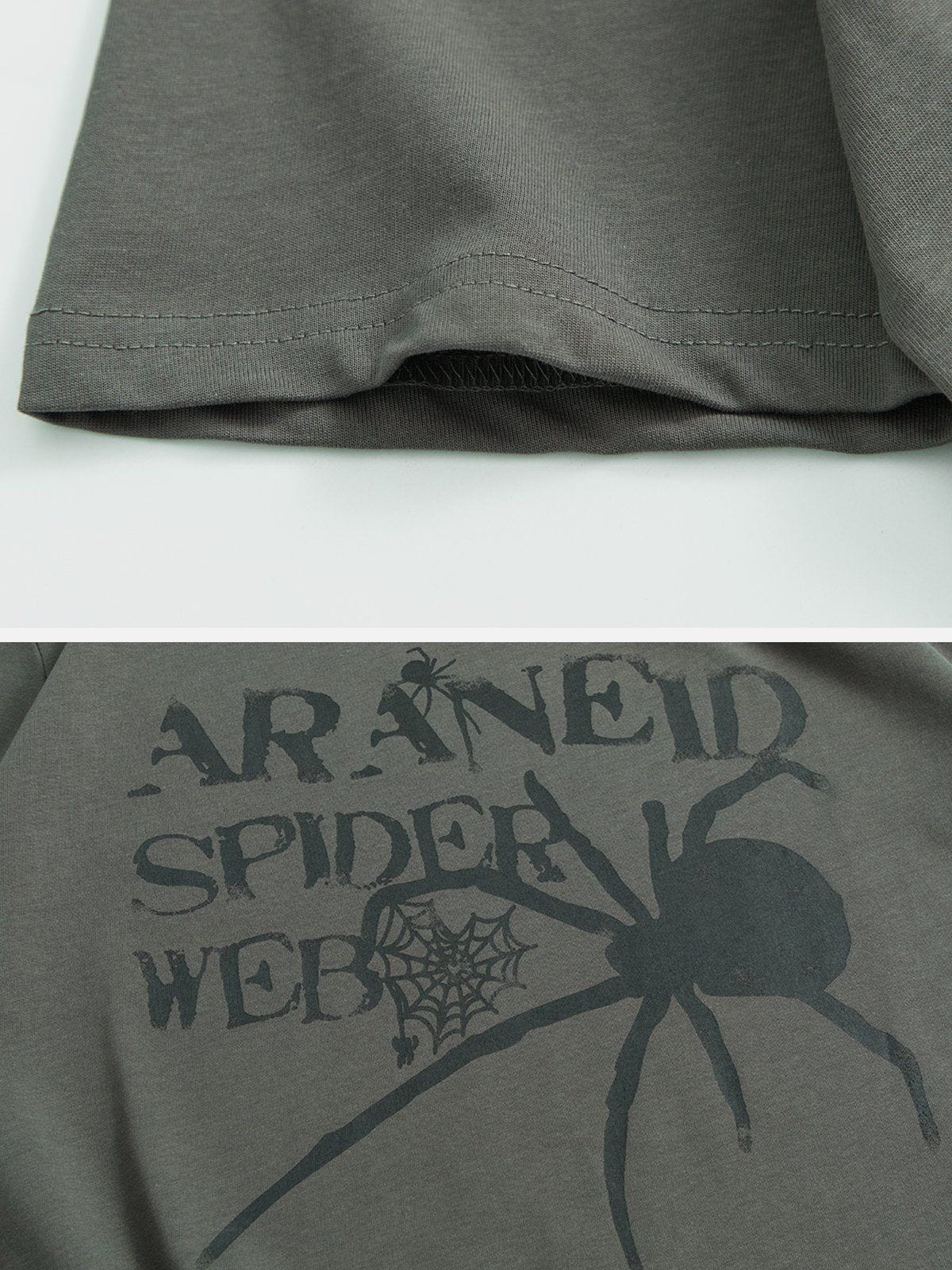 Plastisol Printing Spider Element Tee