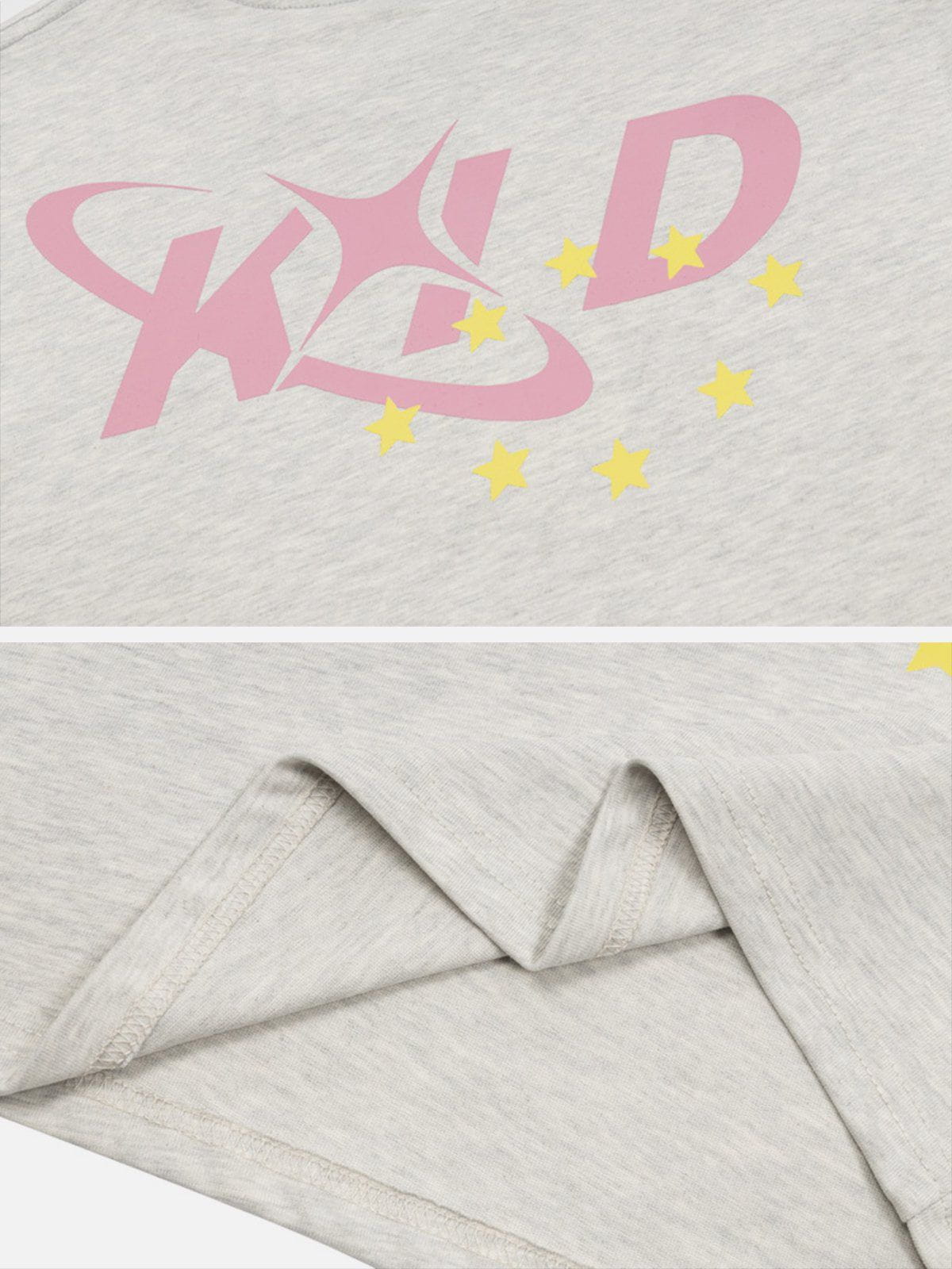 Plastisol Printing Star Tee