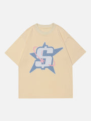 Plastisol Printing Star Tee
