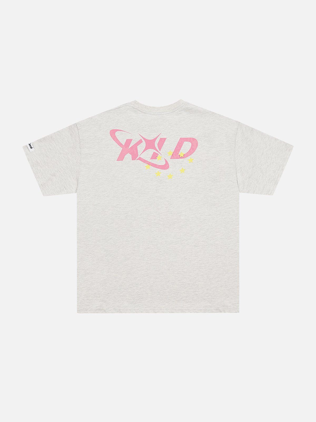 Plastisol Printing Star Tee