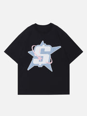 Plastisol Printing Star Tee