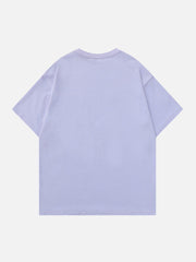 Plush Rabbit Embroidery Tee
