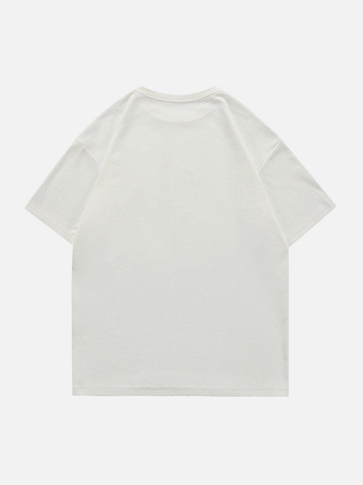 Pocket Smile Print Tee
