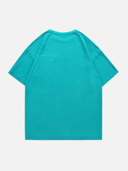 Pocket Smile Print Tee