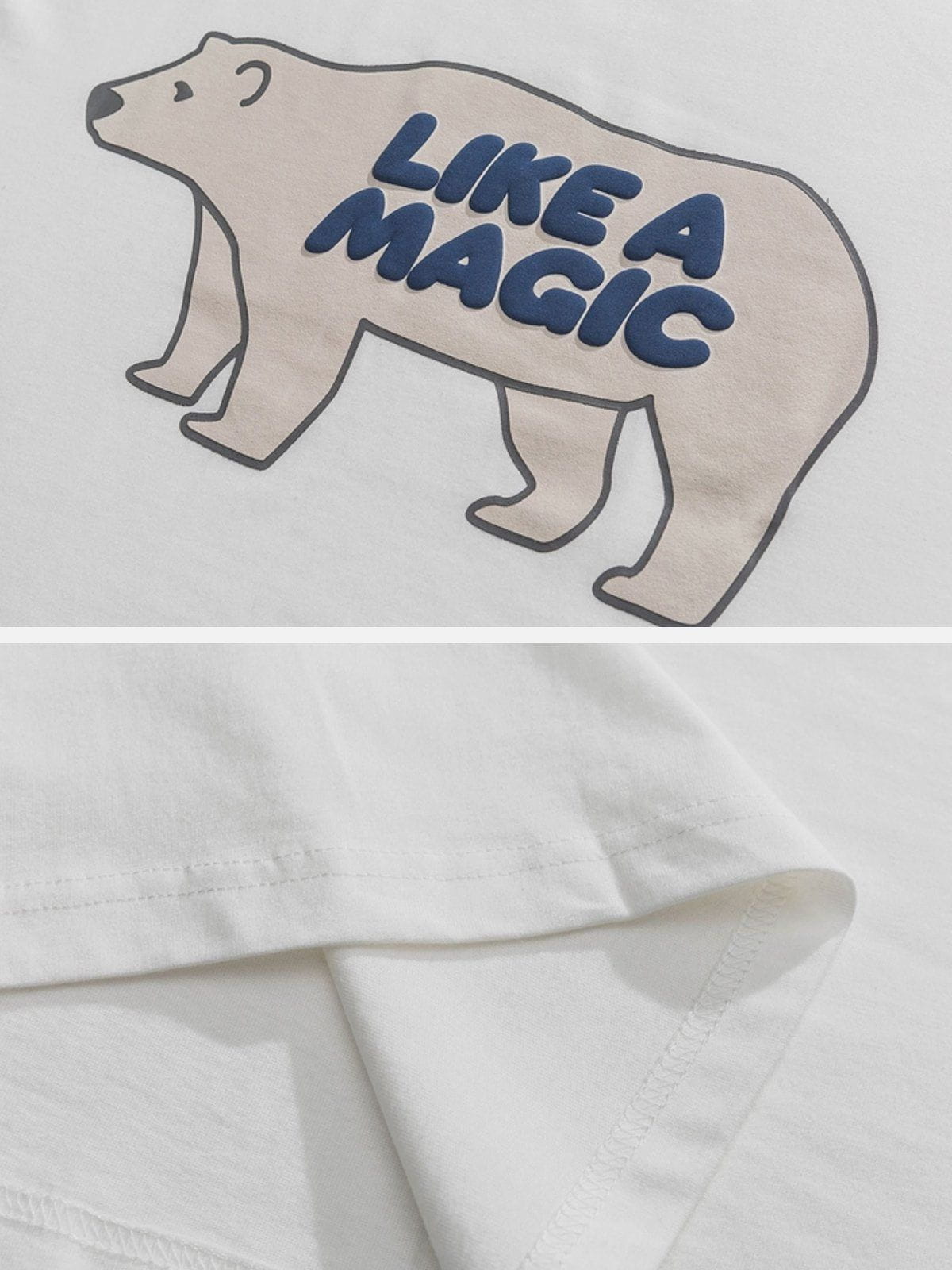 Polar Bear Print Tee