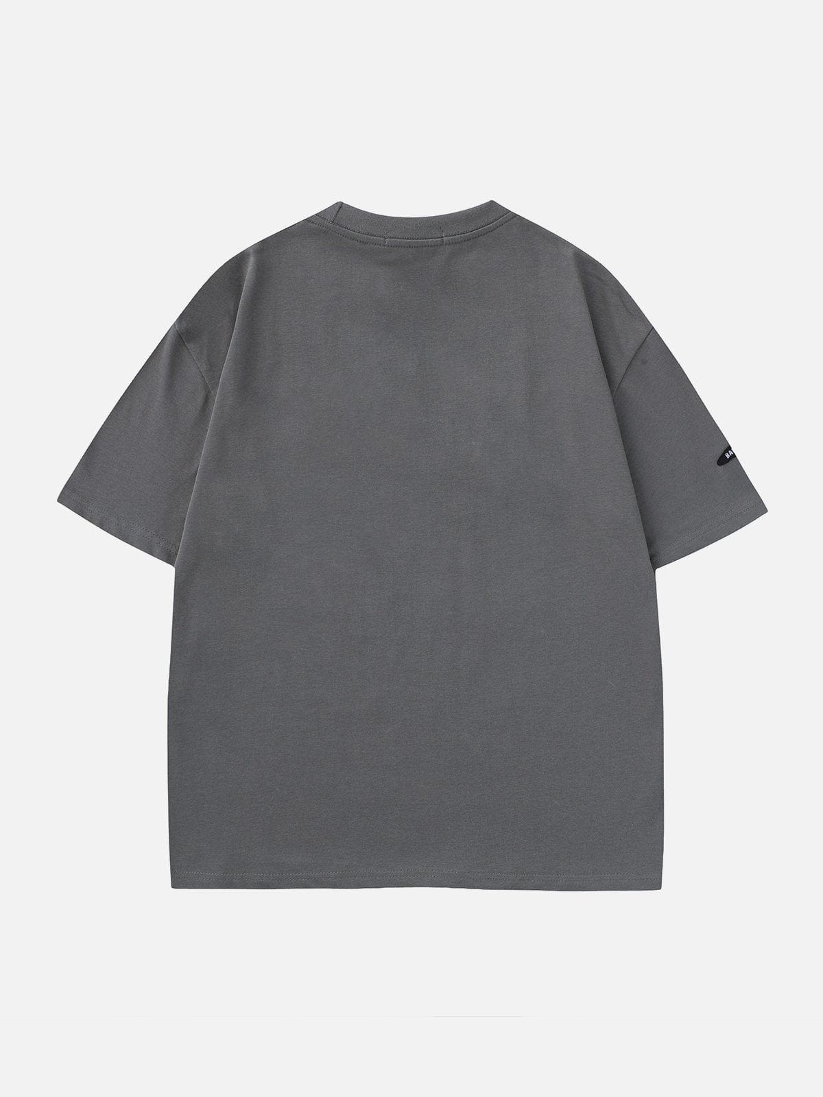 Portrait Letter Print Tee