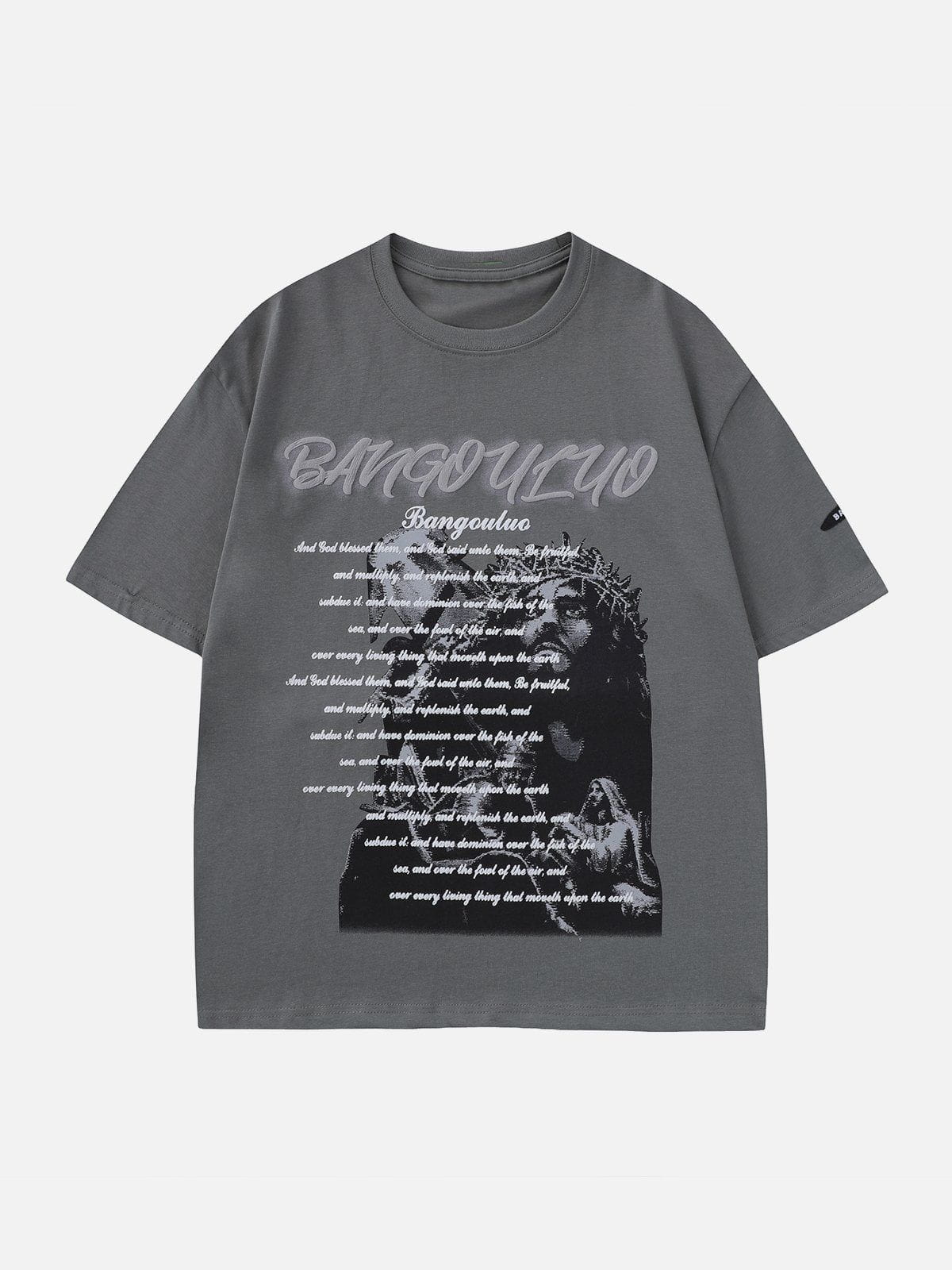 Portrait Letter Print Tee