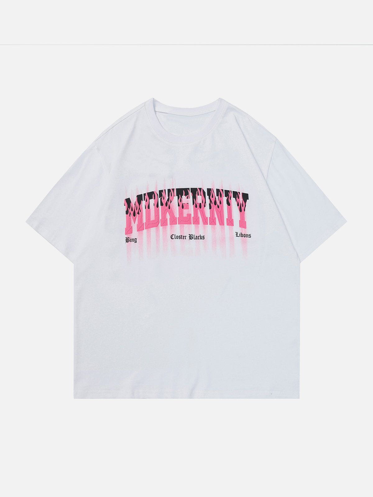 T-shirt imprimé lettre Pull Oar 