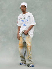 T-shirt avec inscription Racing Afterimage 