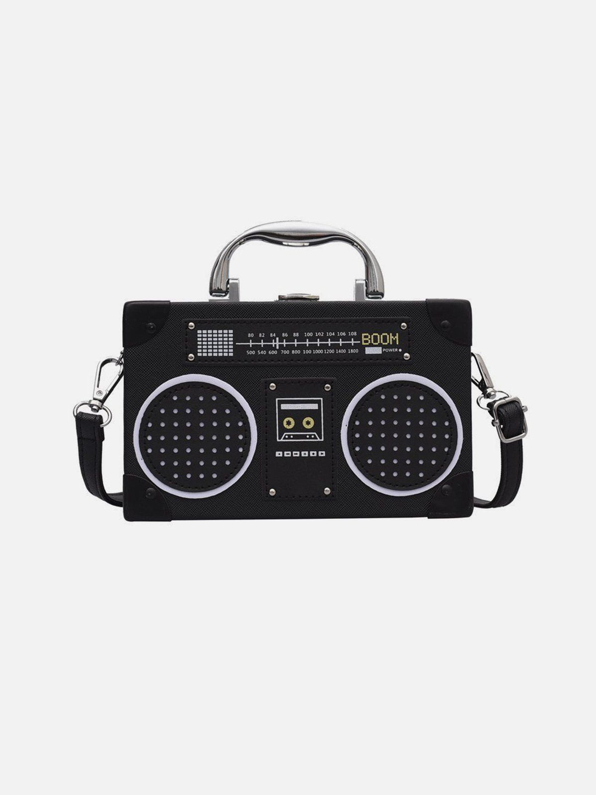 Radio Style Crossbody Bag