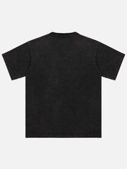 T-shirt imprimé élément rap 