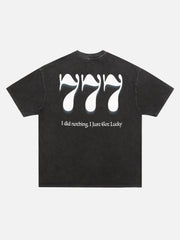 T-shirt ample rétro 777 Street 