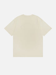 T-Shirt mit Retro-Cartoon-Hasen-Print 