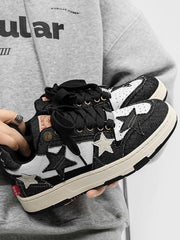 Retro Star Elements Casual Board Shoes -1607