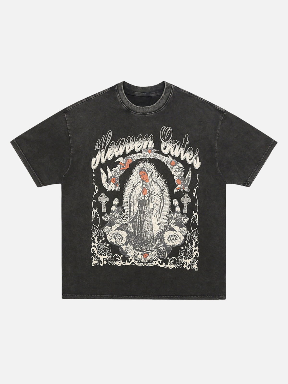 T-shirt rétro Street Notre-Dame de la Croix 