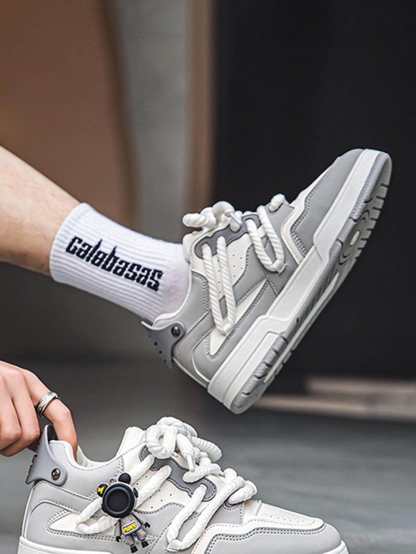 Chaussures de planche rétro Twine Dirty Braid 