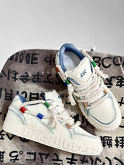 Rope Knot Design Fashion Sneakers