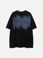 T-shirt imprimé rose 