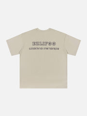 T-shirt imprimé rose 