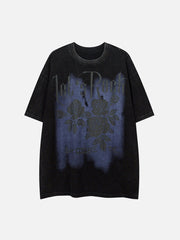 T-shirt imprimé rose 