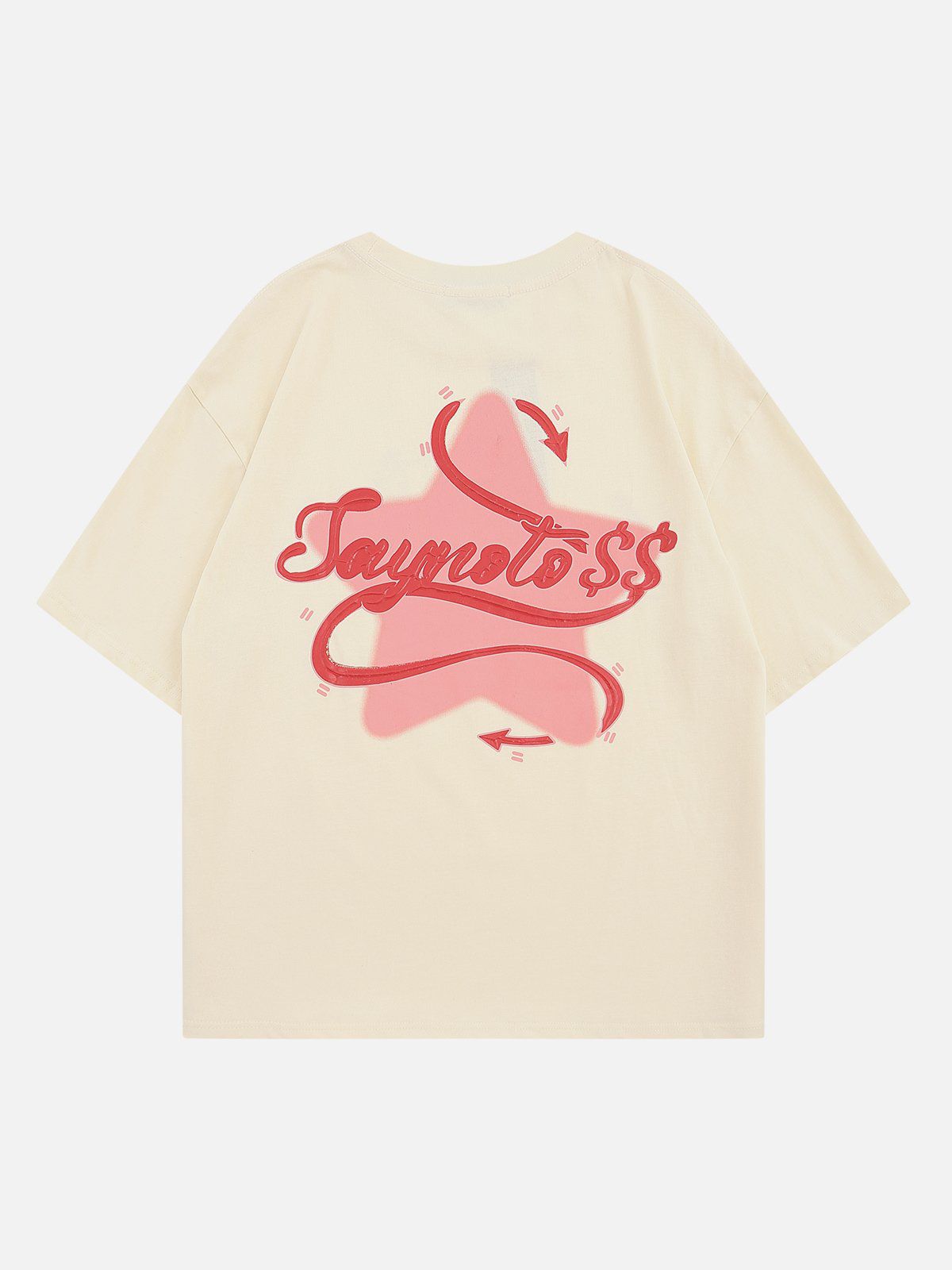 T-shirt imprimé en mousse Saynotere Star 