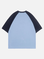 T-shirt patchwork brodé Seventy-Seven 