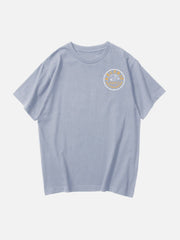 T-shirt imprimé lettre simple 