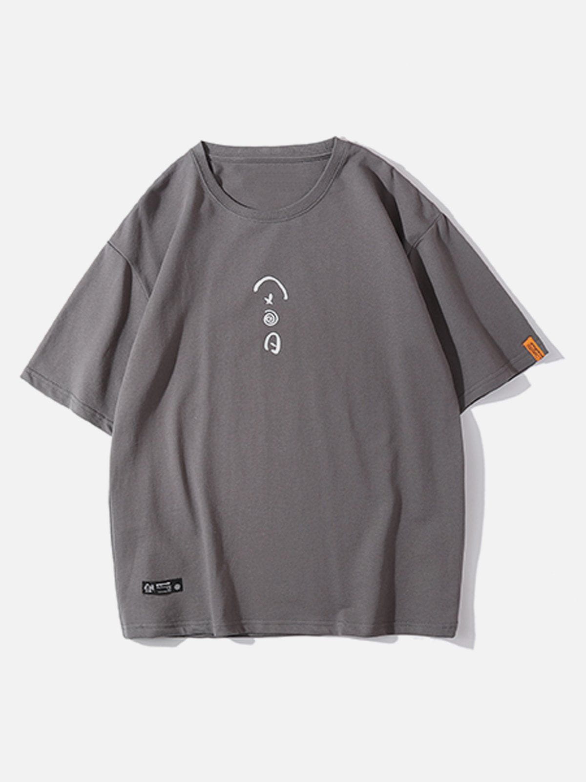 Solid Color Cotton Tee