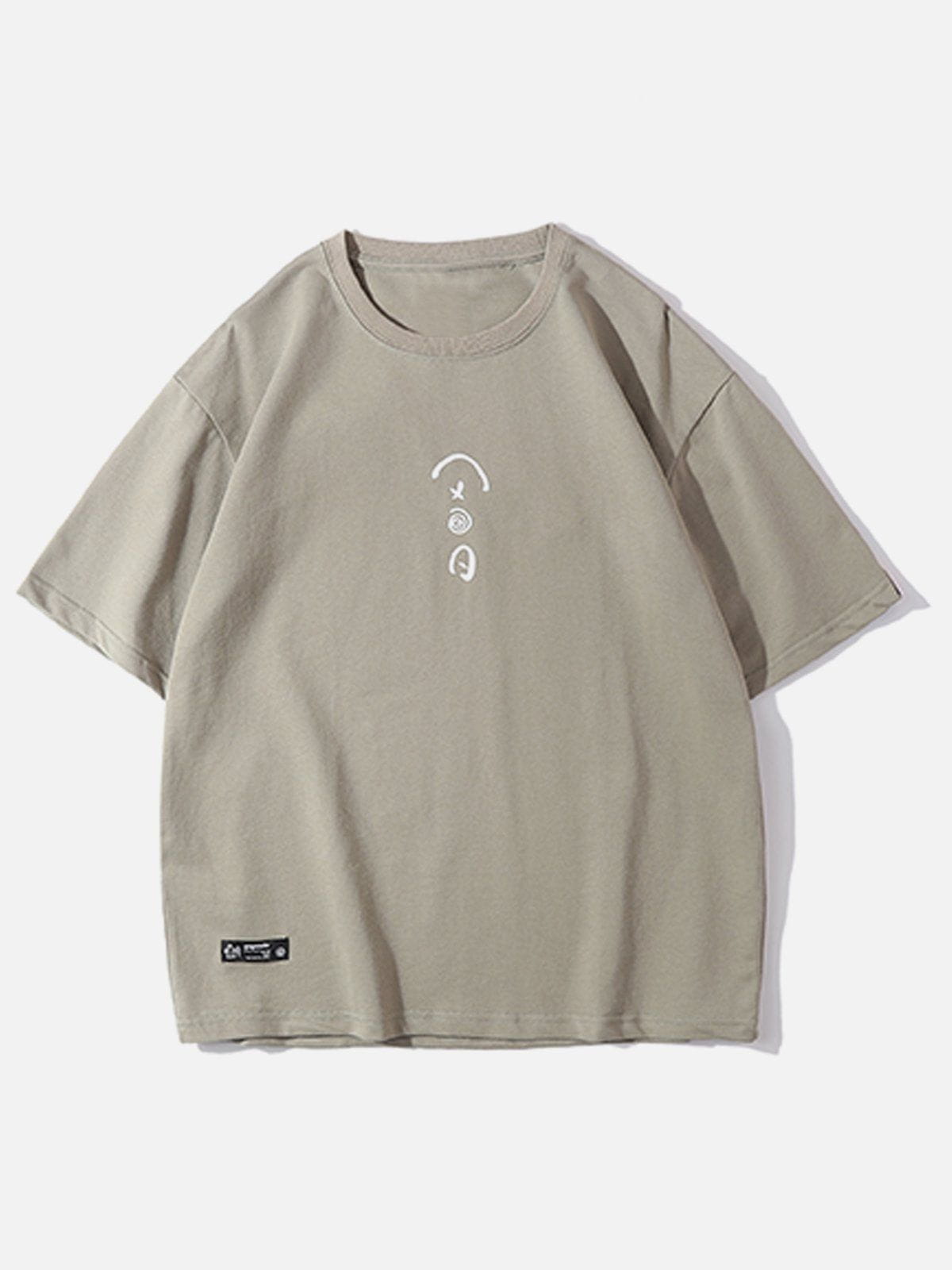 Solid Color Cotton Tee