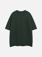 T-shirt de couleur unie 