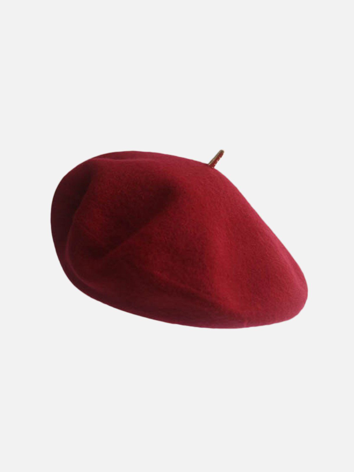 Solid Color Wool Versatile Hat