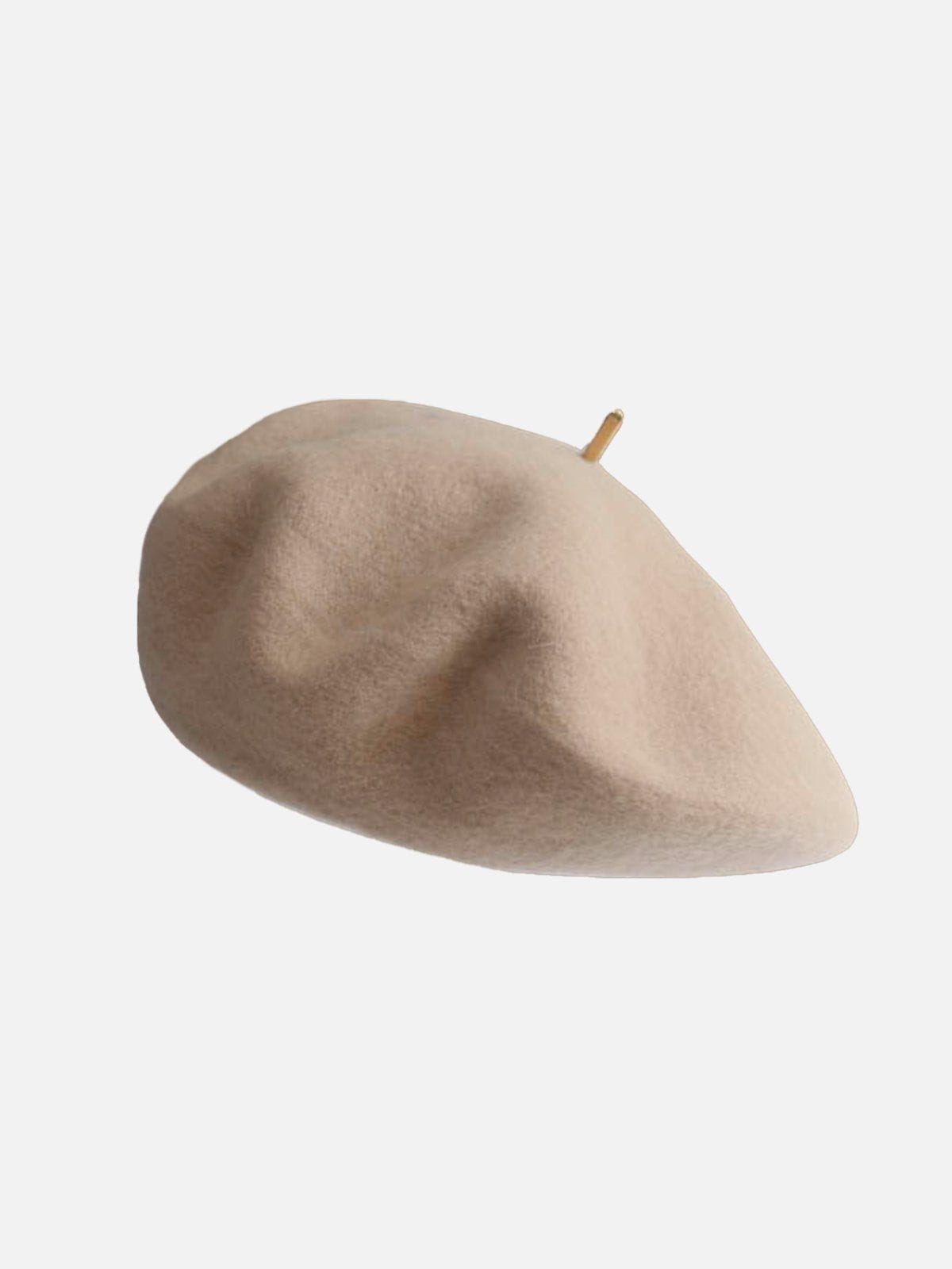 Solid Color Wool Versatile Hat