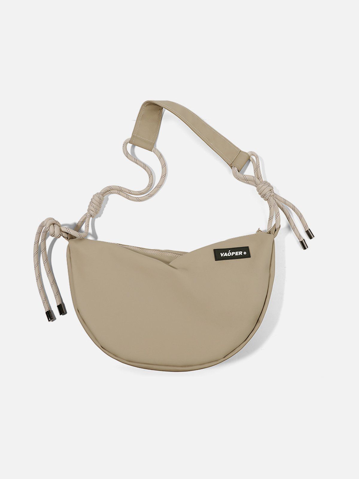 Solid Patchwork Polyester Bag